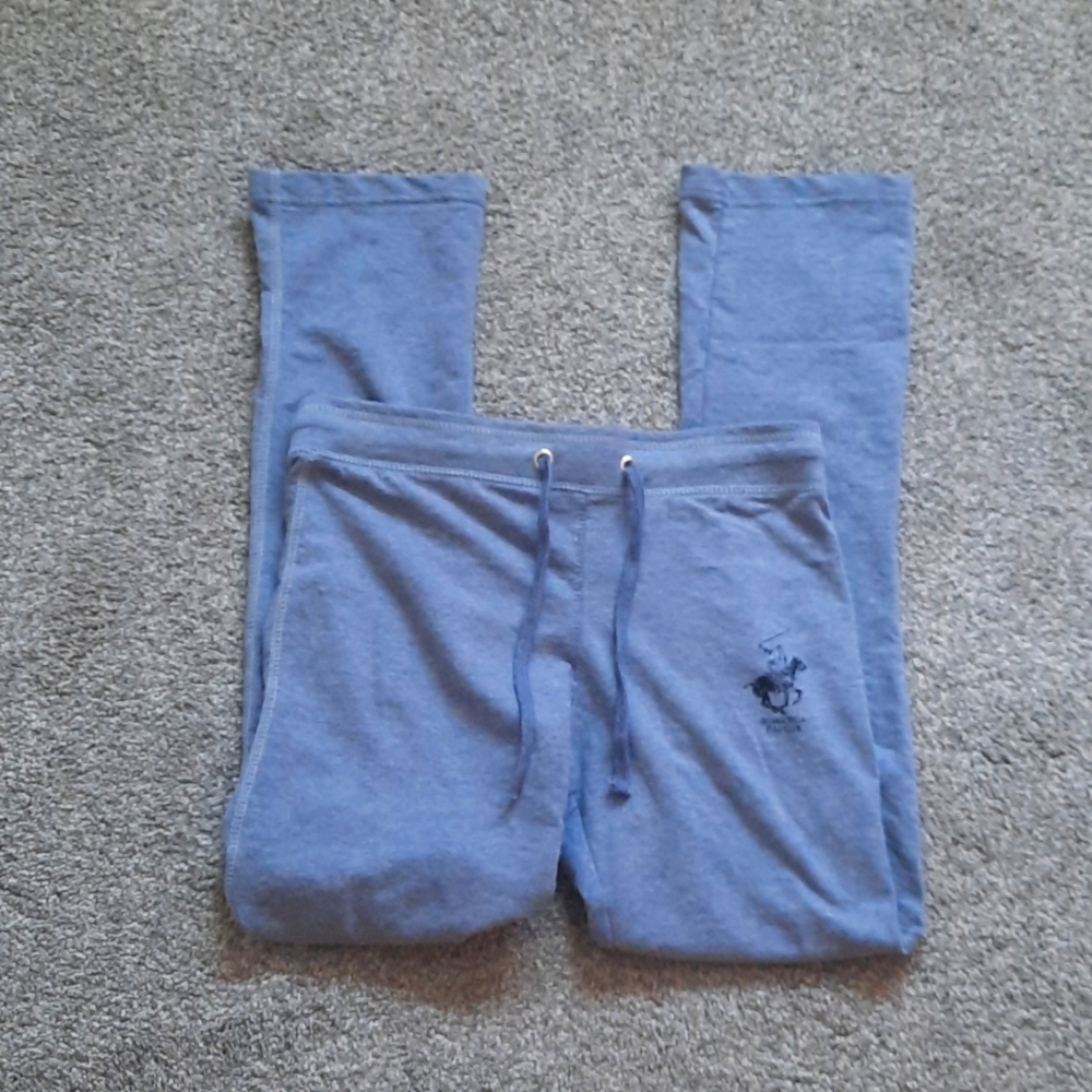 Beverly Hills Polo Club Casual Gray Pants Size Medium